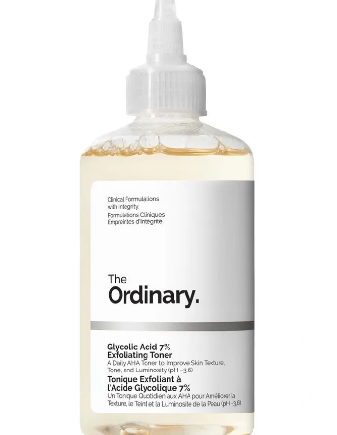 The Ordinary Glycolic Acid 7% Exfoliating Toner for Brightening and Smoothing 240ml