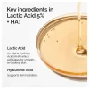 The Ordinary Lactic Acid 5% Hyaluronic Acid Exfoliating Serum for Smoothing and Brightening 30ml