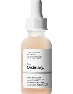 The Ordinary Lactic Acid 5% Hyaluronic Acid Exfoliating Serum for Smoothing and Brightening 30ml
