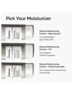 The Ordinary Natural Moisturizing Factors PhytoCeramides Rich Moisturiser for Dry Skin 100ml