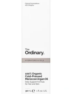 The Ordinary 100% Organic Cold-Pressed Moroccan Argan Oil for Skin & Hair 30ml