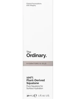 The Ordinary 100% Plant-Derived Squalane for Skin and Hair Hydration 30ml