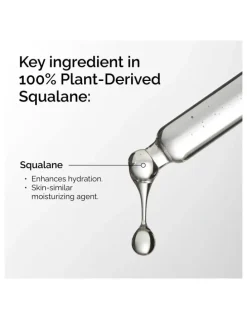The Ordinary 100% Plant-Derived Squalane for Skin and Hair Hydration 30ml
