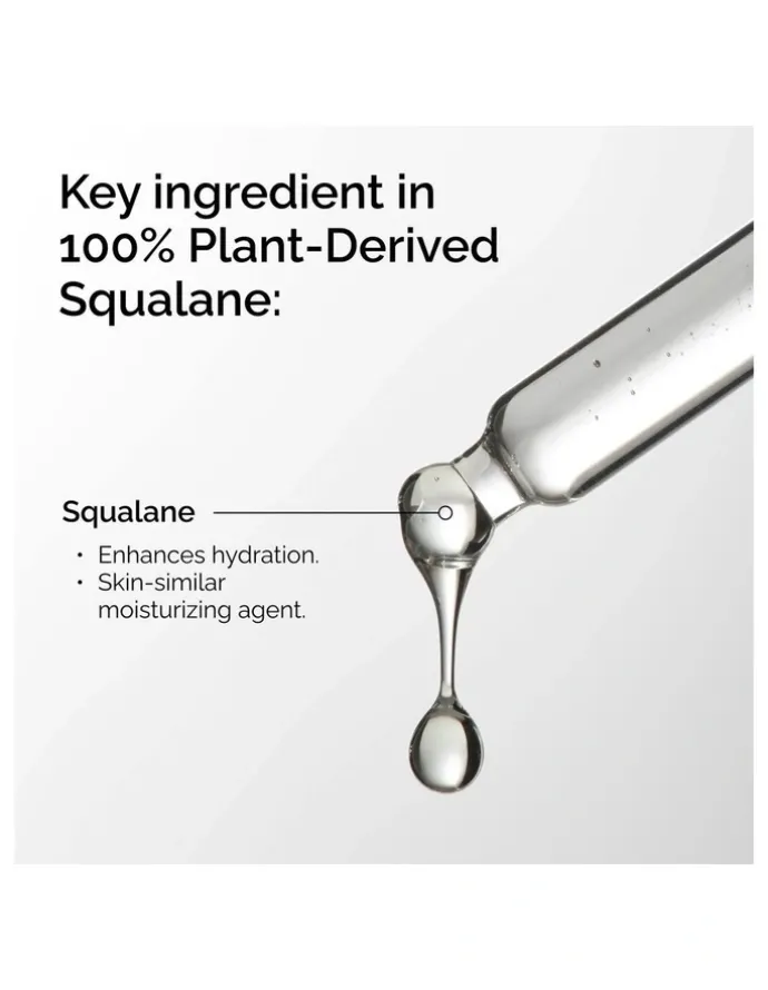The Ordinary 100% Plant-Derived Squalane for Skin and Hair Hydration 30ml