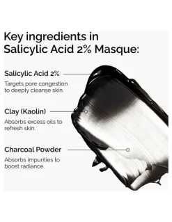 The Ordinary Salicylic Acid 2% Masque Clarifying Clay Mask for Oily or Blemish-Prone Skin 50ml