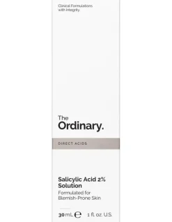 The Ordinary Salicylic Acid 2% Solution, Exfoliating Serum for Blemish-Prone Skin 30ml