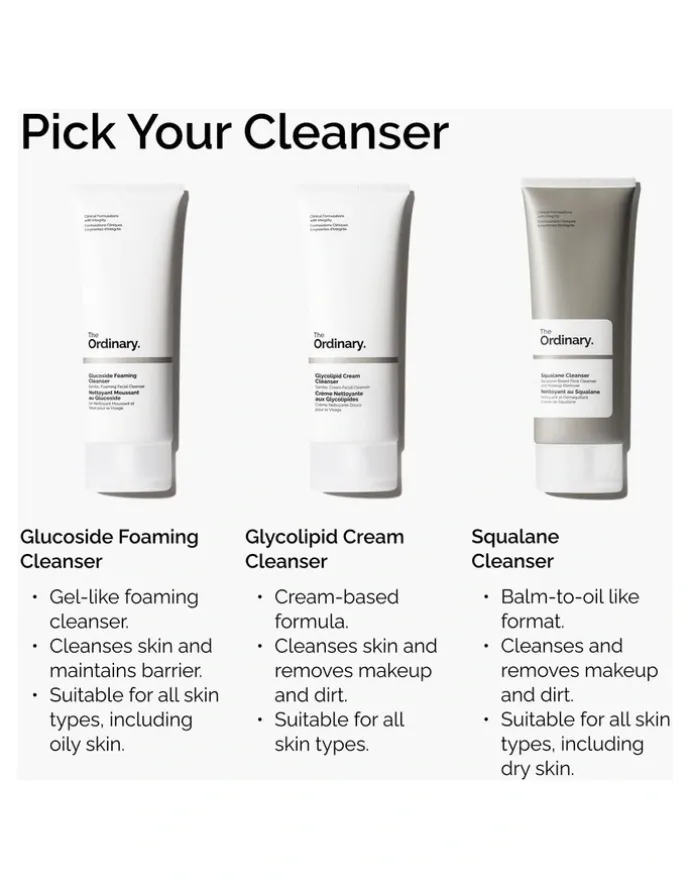 The Ordinary Squalane Cleanser - Gentle Hydrating Makeup Remover 50ml