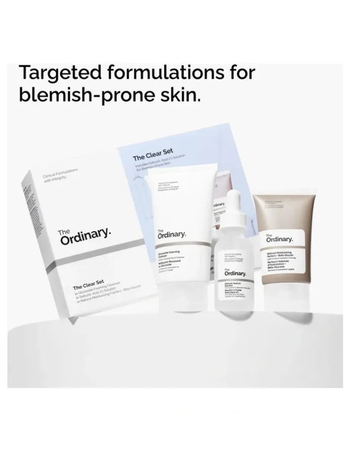 The Ordinary The Clear Set with Salicylic Acid Serum