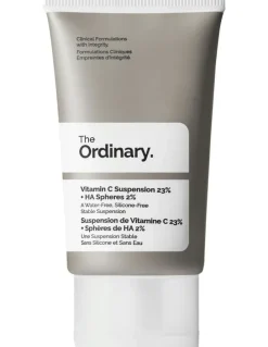 The Ordinary Vitamin C Suspension 23% Hyaluronic Acid Spheres 2% Serum to Brighten and Even Skin Tone 30ml