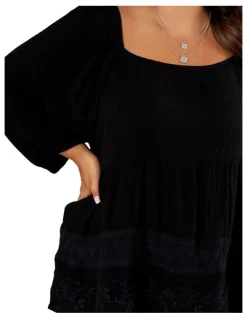 The Poetic Gypsy Deepest Secret Top in Black