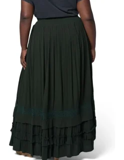 The Poetic Gypsy Frontier Maxi Skirt