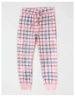 The Pyjama Foundation x Myer PJ Foundation Cosy Knit Check Pyjama in Pink