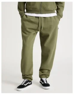 There After Core Elastic Cuff Track Pants in Olive