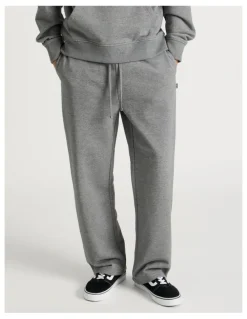There After Core Wide Leg Terry Track Pants Grey