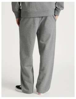 There After Core Wide Leg Terry Track Pants Grey