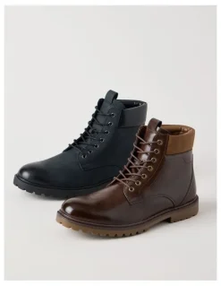 There After Travis Lace Up Boot in Black