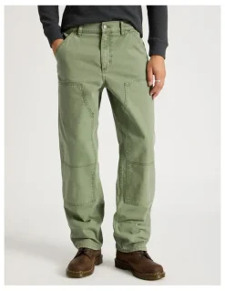 There After Workwear Pants in Green