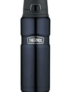 Thermos Stainless King 710ml Vacuum Insulated Flask Midnight in Blue