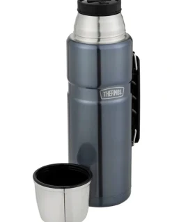Thermos Stainless King Vacuum Insulated Flask 2L in Slate