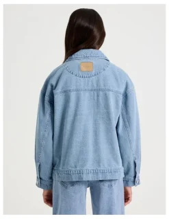 Tilii Oversized Denim Jacket in Denim