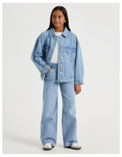 Tilii Oversized Denim Jacket in Denim