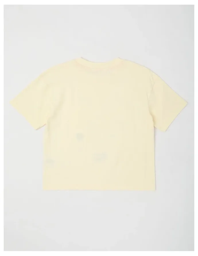 Tilii Oversized Tee with Favourite Things in Yellow
