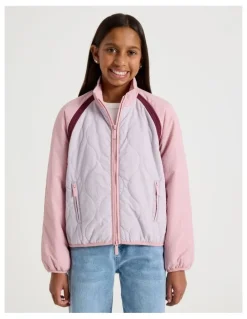Tilii Quilted Nylon Jacket in Multi