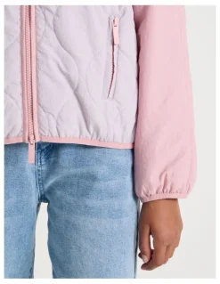 Tilii Quilted Nylon Jacket in Multi