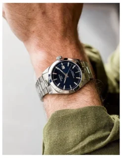 Tissot Gentleman Powermatic 80 Silicium T1274071104100 Automatic Watch in Blue