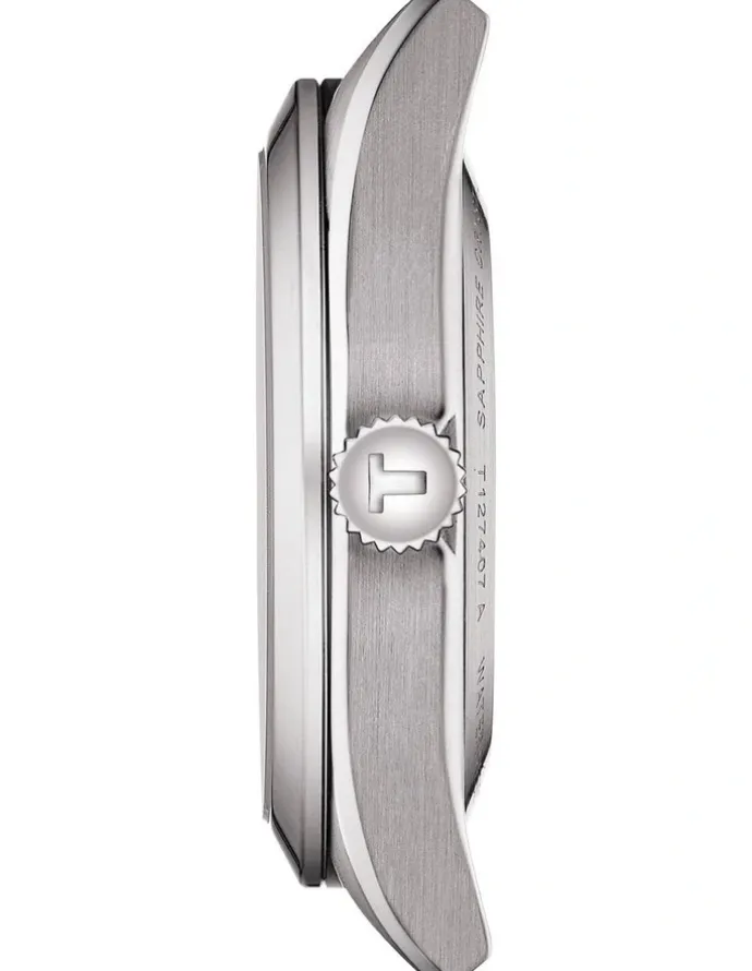 Tissot Gentleman Powermatic 80 Silicium T1274071104100 Automatic Watch in Blue