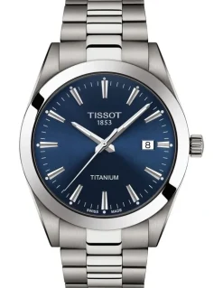 Tissot Gentleman Titanium T1274104404100 Watch in Blue