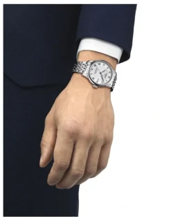 Tissot Le Locle Powermatic 80 T0064071103300 Automatic Watch in Silver