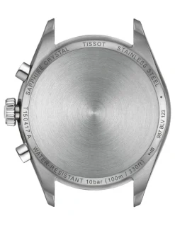 Tissot PR 100 Chronograph T1504171101100 Watch 40mm in White