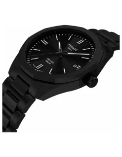 Tissot PRC 100 Solar Quartz Watch 39mm T1514223305100 in Black