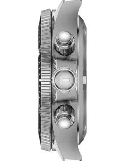 Tissot Seastar 1000 Chronograph 38mm Watch T1202171704100 in Blue Rubber