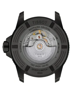 Tissot Seastar 2000 44mm Watch T1209073704100 in Blue/Black PVD