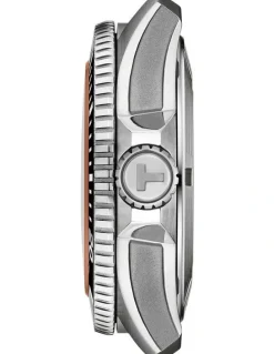 Tissot Seastar 2000 44mm Watch T1209071728100 in Orange