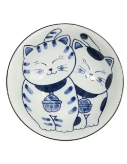 Tokyo Design Studio Kawaii Neko Ramen Bowl 20x7.5cm in White
