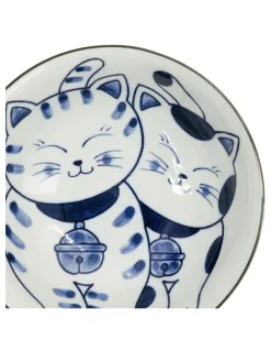 Tokyo Design Studio Kawaii Neko Ramen Bowl 20x7.5cm in White