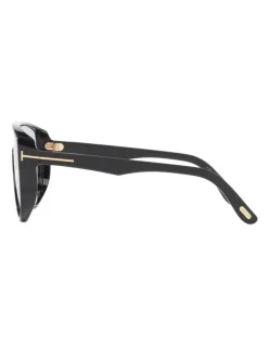 Tom Ford Achilles Injected Sunglasses in Black