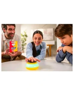 TOMY 1,2,3 Guess Tabletop Family/Party Guessing Game With 1000 Clues Toy 6 Years+