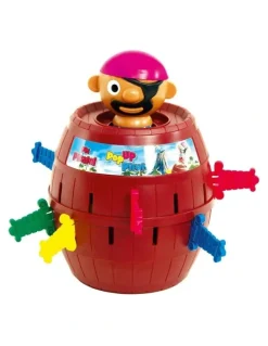 TOMY Pop Up Pirates Family Game Fun Pirate Action Toys (5 Years+)