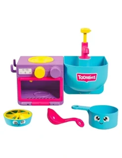 TOMY Toomies Bubble And Bake Bathtime Kitchen Toy Set (18 Months +)