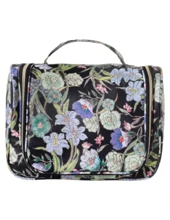 Tonic Essential Hanging Cosmetic Bag in Fleur Ink
