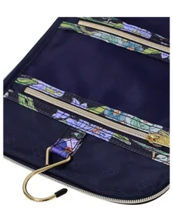 Tonic Essential Hanging Cosmetic Bag in Fleur Ink