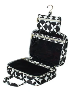 Tonic Hanging Cosmetic Bag in Black