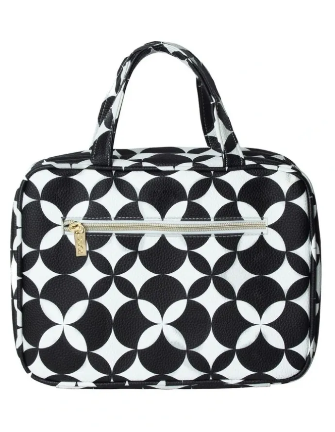 Tonic Hanging Cosmetic Bag in Black