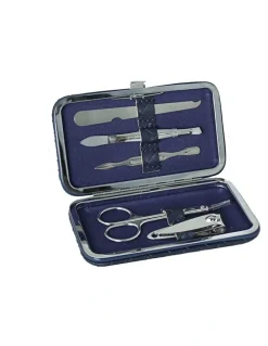Tonic Woven Manicure Set in Navy