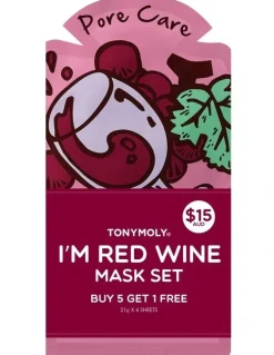 Tonymoly I'm Red Wine 5+1 Free Mask Set