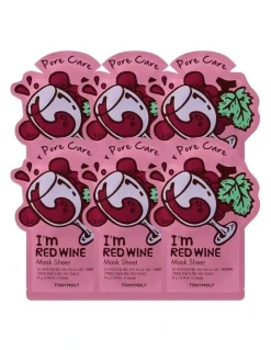 Tonymoly I'm Red Wine 5+1 Free Mask Set
